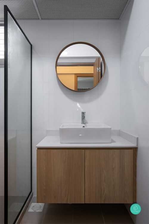 Scandinavian Bathroom at northshore dr blk 423a