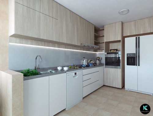 Contemporary Kitchen at Tessarina