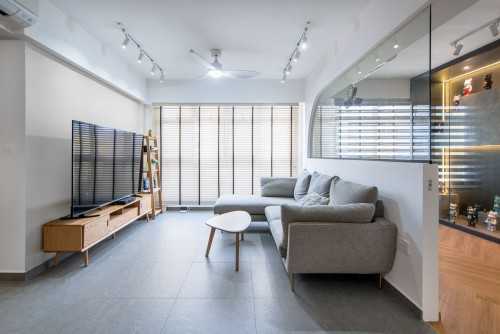Modern Living Room at Northshore Drive 409A