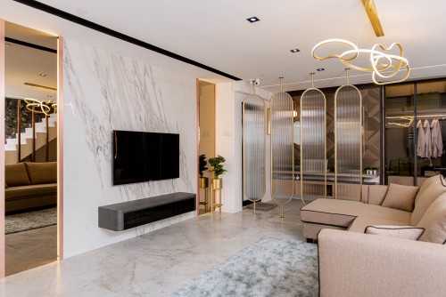 Eclectic Living Room at Ubi road 1 oxley bizhub 2