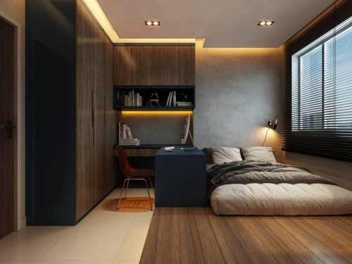 Contemporary Bedroom at BTO @ Canberra