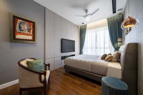Contemporary Bedroom at Yong An Park