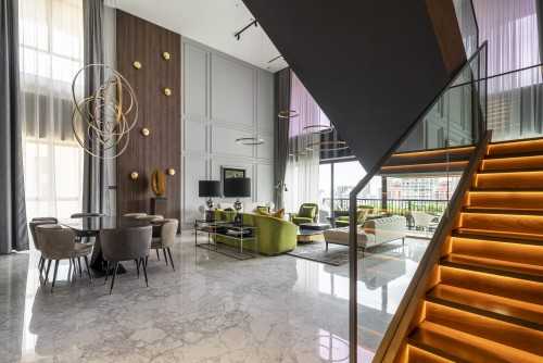 Contemporary Living Room at Yong An Park