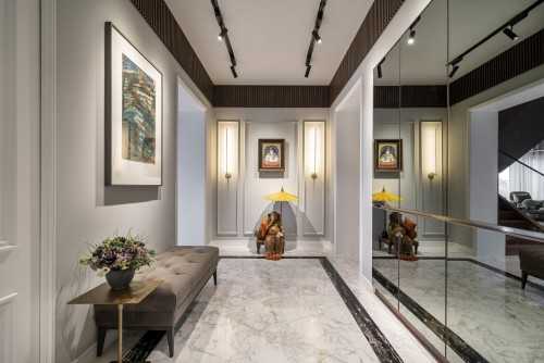 Contemporary Hallway at Yong An Park