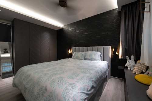 Modern Bedroom at Punggol Place