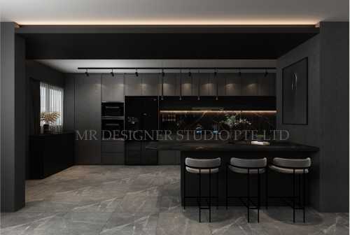 Industrial Dining Room at hougang blk 633