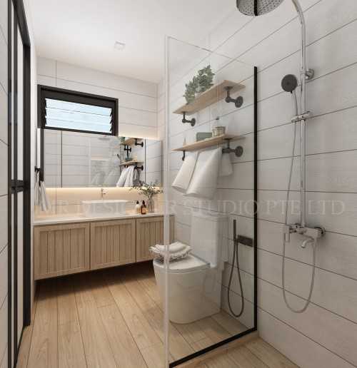 Country Bathroom at compassvale walk blk 239