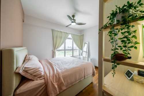 Minimalist Bedroom at Hougang | 475a upper Serangoon