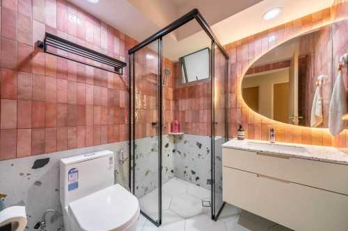 Minimalist Bathroom at Hougang | 475a upper Serangoon