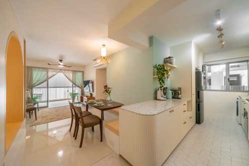 Minimalist Kitchen at Hougang | 475a upper Serangoon