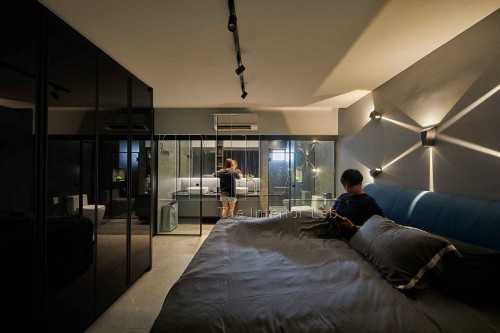 Contemporary Bedroom at Guilin Breeze