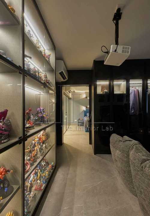 Contemporary Gaming Room at Guilin Breeze