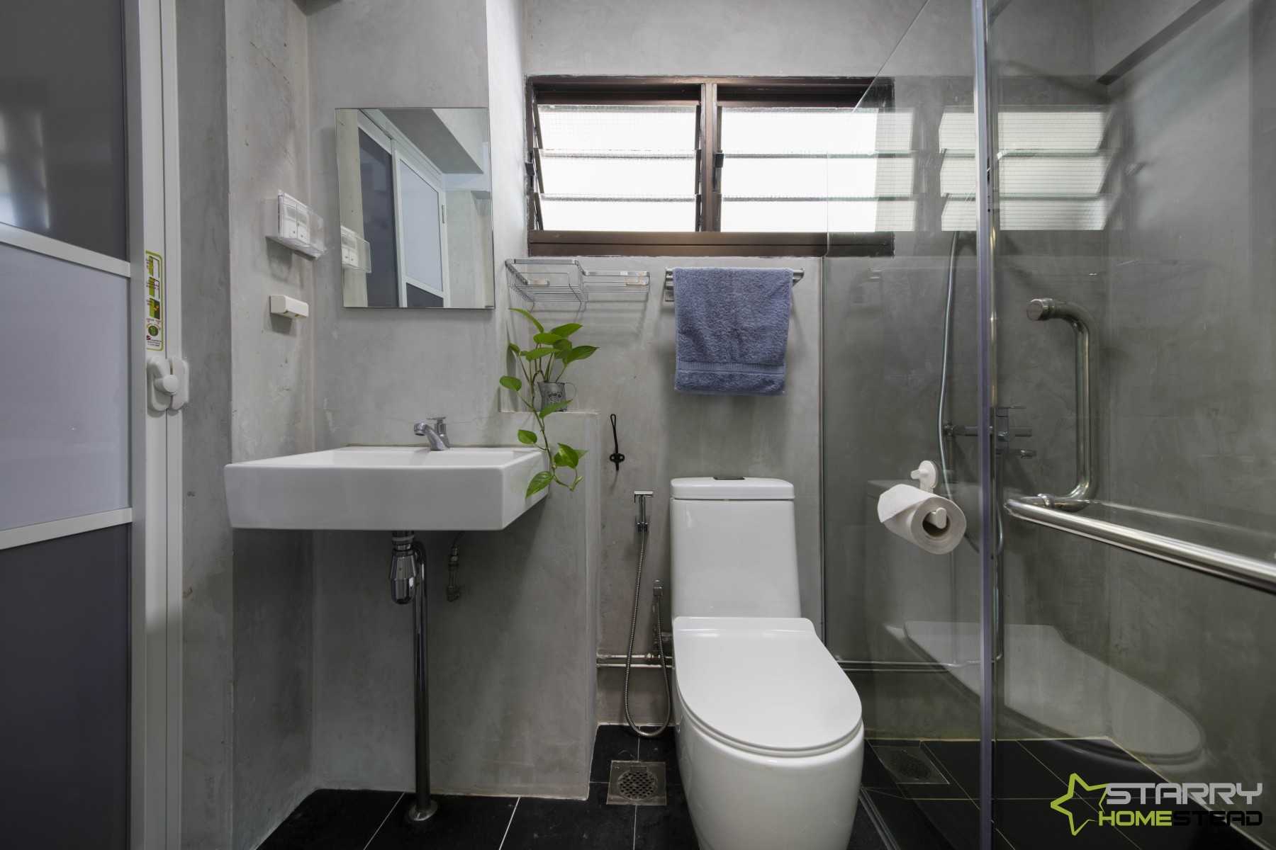 Eclectic Bathroom with Mirror and Bathroom Mirrors