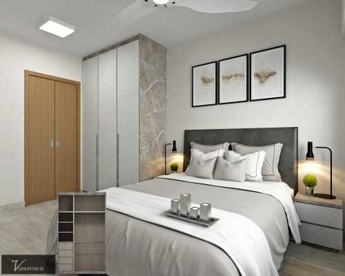 Contemporary Bedroom at Bukit Batok 468