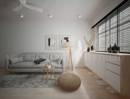 Industrial Living Room at Teck whye lane 110