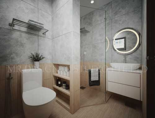 Industrial Bathroom at Teck whye lane 110