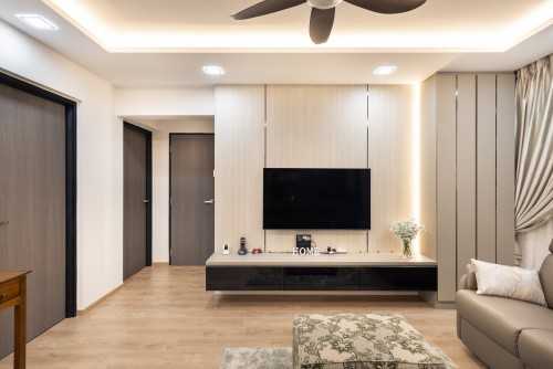 Scandinavian Living Room at Tampines Street 84