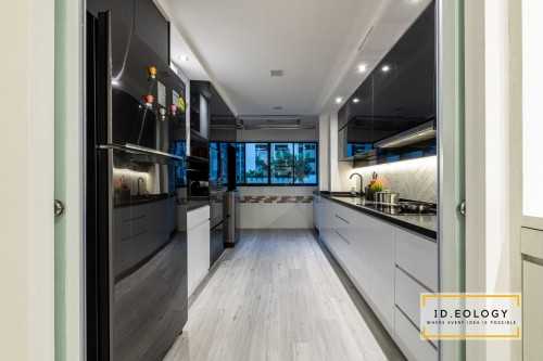 Contemporary Kitchen at 126 Bedok