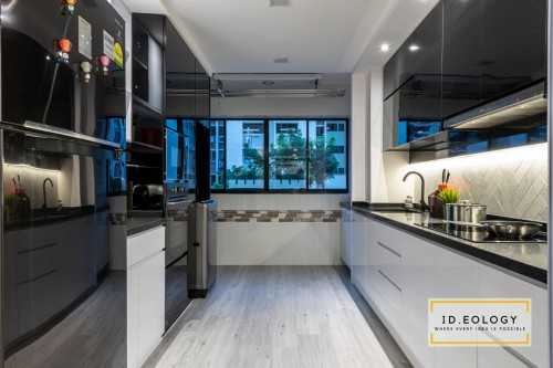 Contemporary Kitchen at 126 Bedok