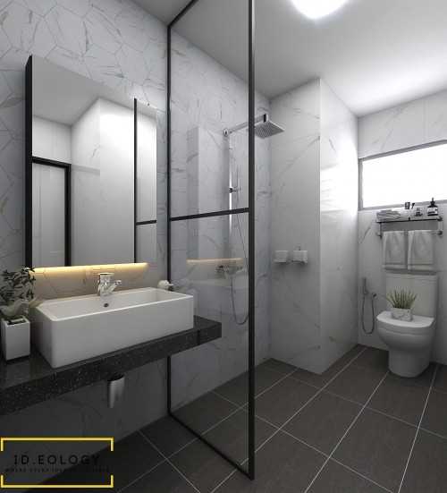 Contemporary Bathroom at 549 Jurong west