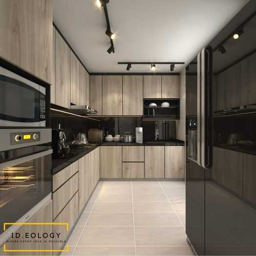 Contemporary Kitchen at 549 Jurong west