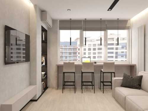 Contemporary Living Room at The Panorama