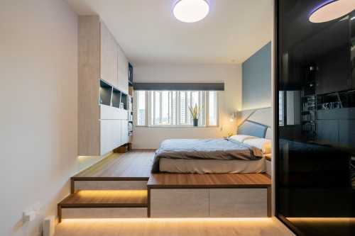 Industrial Bedroom at Bishan | The Gardens