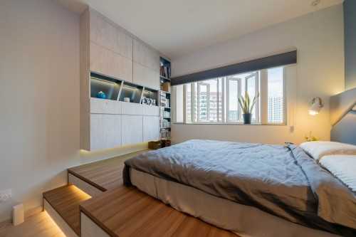 Industrial Bedroom at Bishan | The Gardens
