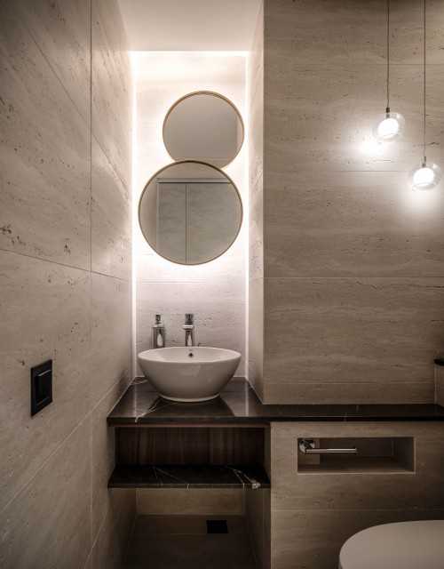 Minimalist Bathroom at River Valley Road, Singapore