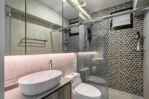 Contemporary Bathroom at Bukit Batok | 288 Bukit Batok