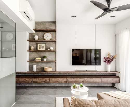 Vintage Living Room at FernVale, Singapore