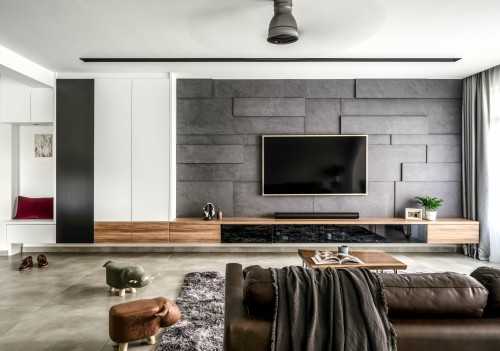 Modern Living Room at Pasir Ris Street 51, Singapore