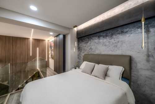Modern Bedroom at Seletar Road, Singapore