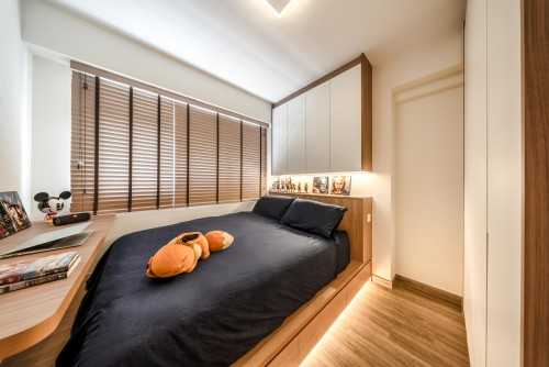 Modern Bedroom at Canberra Street, Singapore