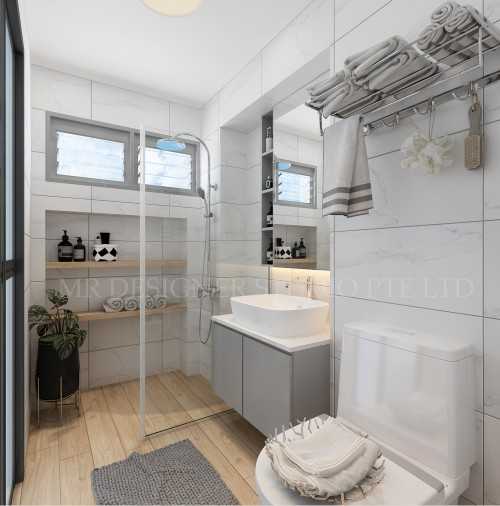 Contemporary Bathroom at jurong west blk 710
