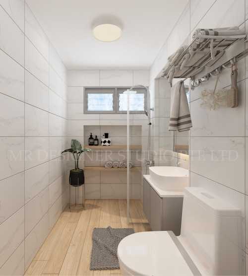 Contemporary Bathroom at jurong west blk 710