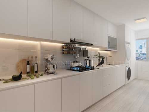 Modern Kitchen at 298b compass vale walk