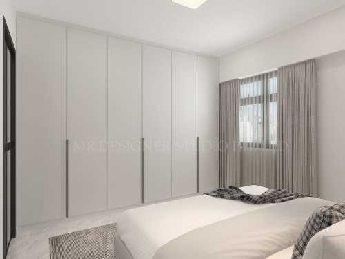 Modern Bedroom at 298b compass vale walk