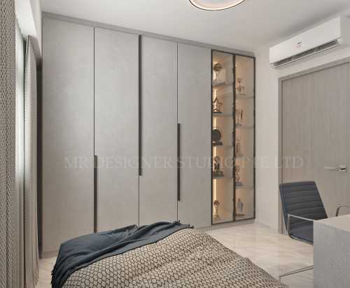 Modern Bedroom at 298b compass vale walk