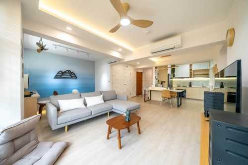 Scandinavian Living Room at Macpherson | Macpherson Springs