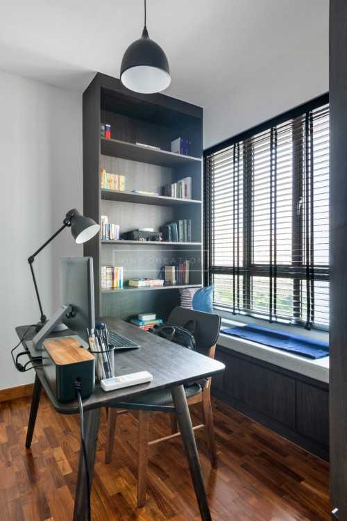 Modern Home Office at 273A Punggol Place