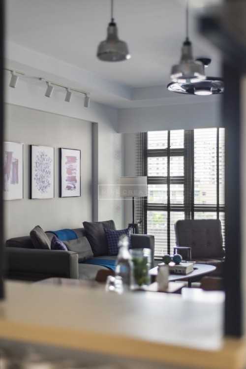 Modern Living Room at 273A Punggol Place
