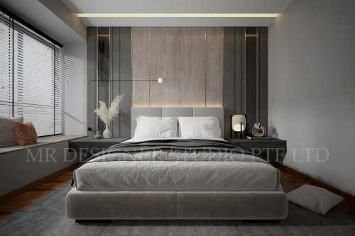Contemporary Bedroom at 36 dakota cresent