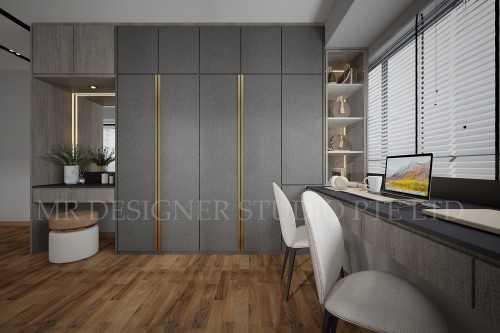 Contemporary Bedroom at 36 dakota cresent