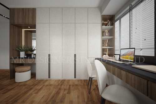 Contemporary Bedroom at 36 dakota cresent