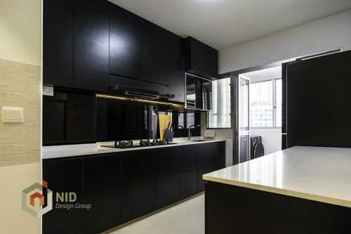 Contemporary Kitchen at 409D NorthShore Drive