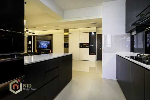 Contemporary Kitchen at 409D NorthShore Drive
