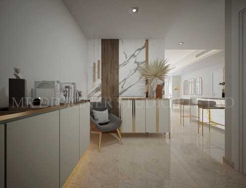 Contemporary Entryway at orchard scotts residence