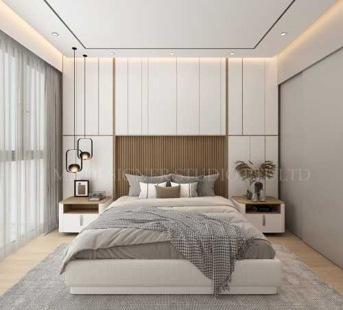 Contemporary Bedroom at 230 commonwealth ave