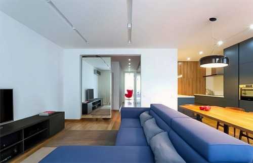 Modern Living Room at Novena Condo